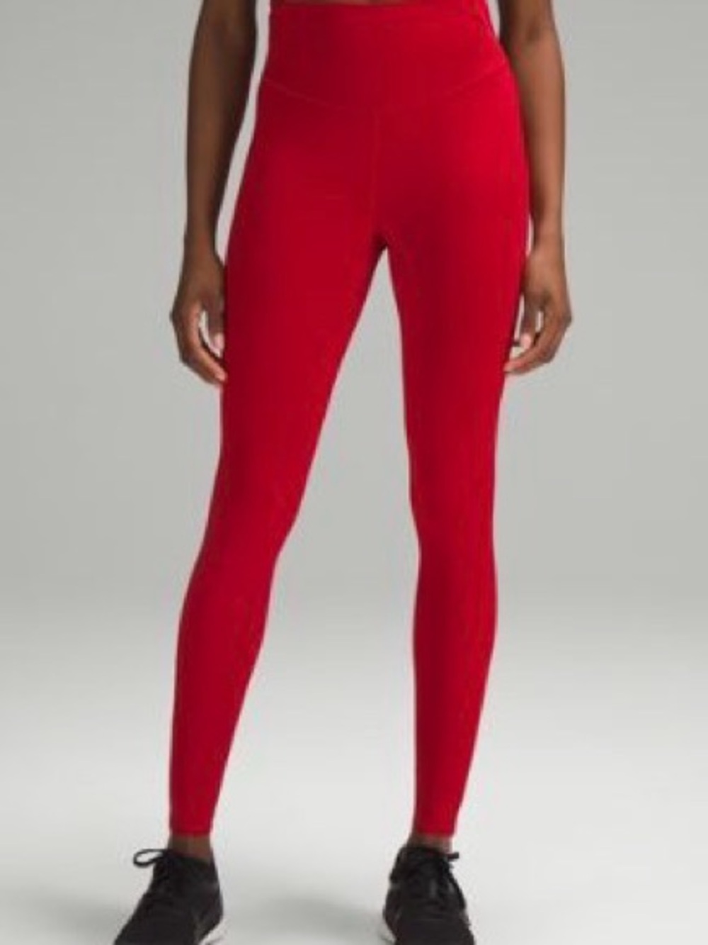 Lululemon Base Pace High-Rise Red Performance Leggings